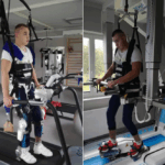 Adrian trying walking